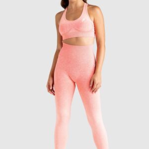 Ombre Seamless Crop – Coral